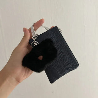 Cat Bear Face Keyring