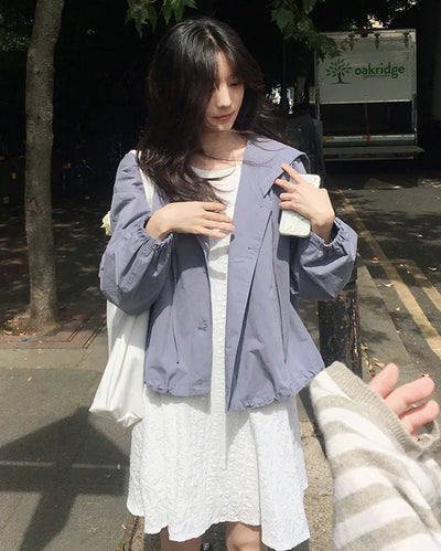 Cotton military jacket