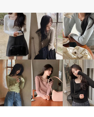 Semi-square knit