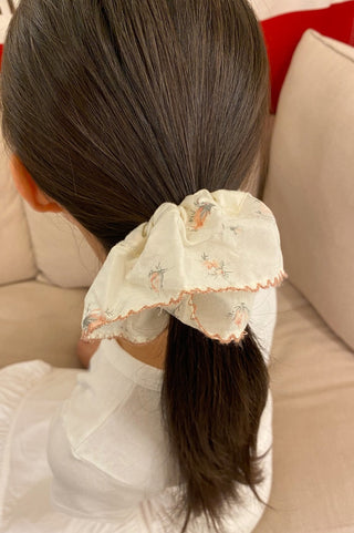 Floral Scrunchie