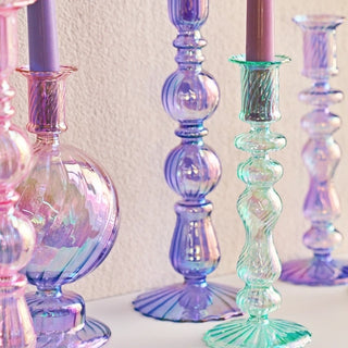 Purple Glass Vases