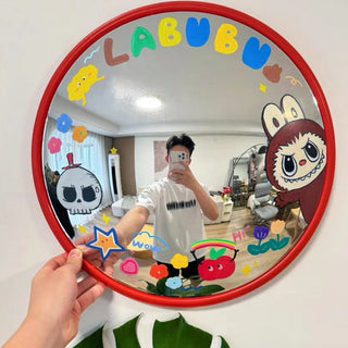 Wide-Angle Convex Wall Mirror