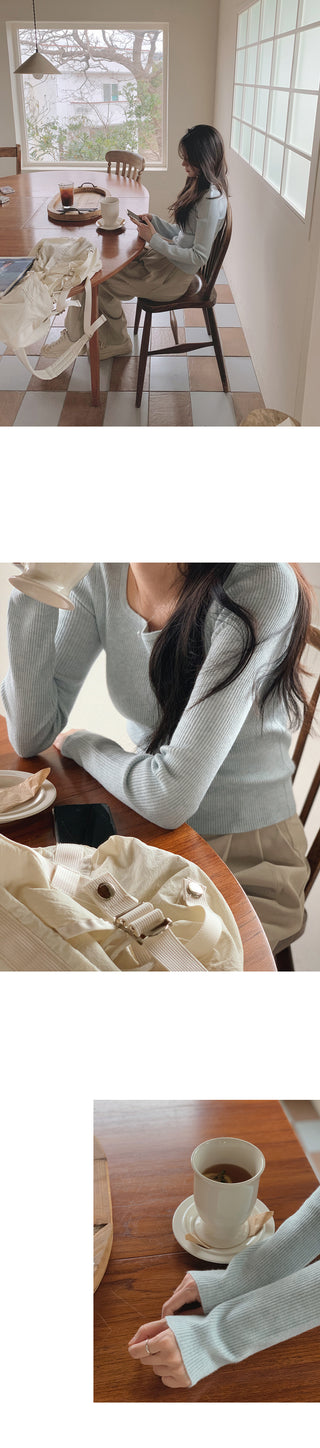 Semi-square knit
