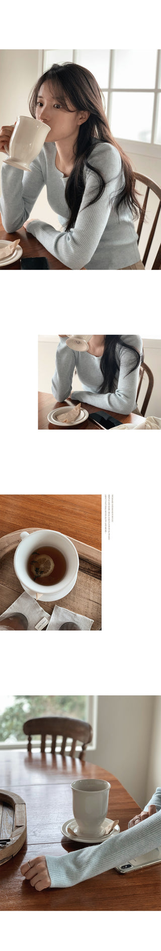 Semi-square knit