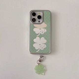 Green Clover iPhone Case