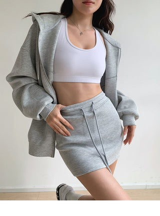 Oversized zip up sweater