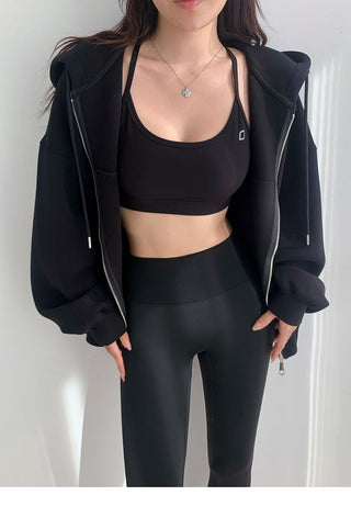 Oversized zip up sweater