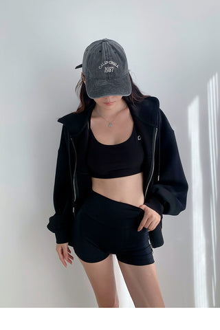 Oversized zip up sweater