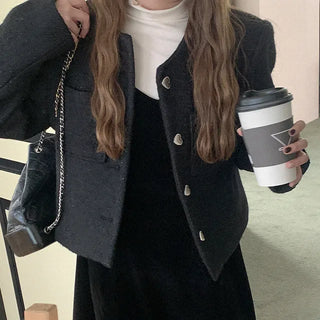 Pocket wool jacket