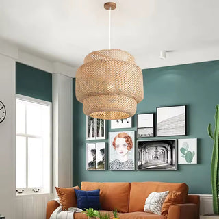 Eco Bamboo Pendant Light