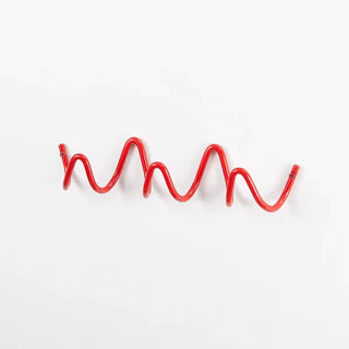 Modern Metal Wavy Wall Hook Rack