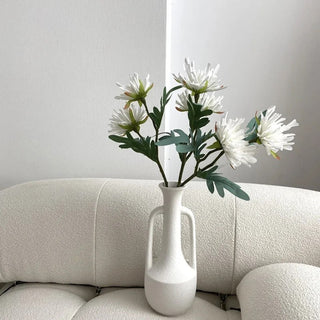 Milky White Vases