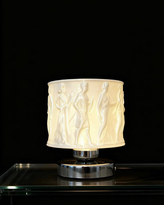 Aesthetic Relief Art Table Lamp