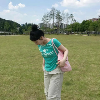 Loose Fit Cargo Pocket Straight Daily Long Pants
