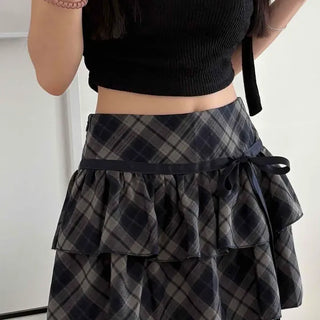Muse Plain H-Line Mini Skirt