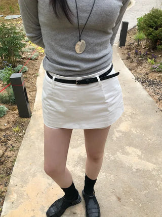 OL Basic U-Neck Long Sleeve T-Shirt