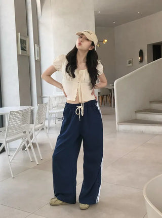 Komil Side Lace Pants