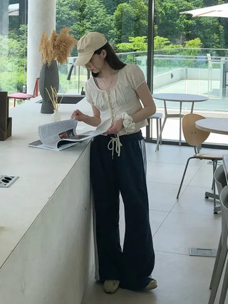 Komil Side Lace Pants