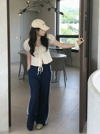 Komil Side Lace Pants