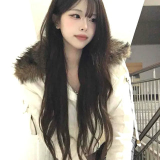 Suede Fur Quilted Shearling Short Jacket