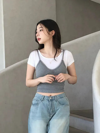 Lepi Delicate Fit Simple Short Sleeve T-shirt