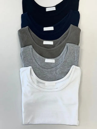 Lepi Delicate Fit Simple Short Sleeve T-shirt