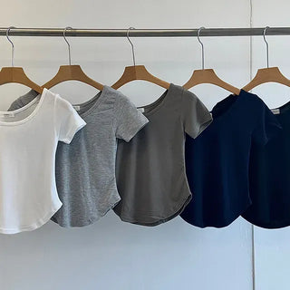 Lepi Delicate Fit Simple Short Sleeve T-shirt
