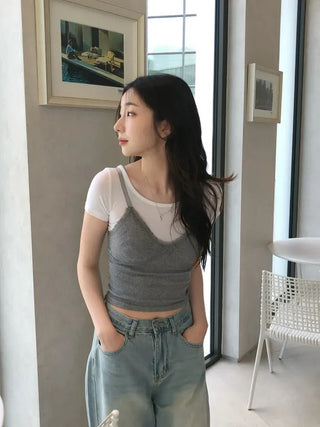 Lepi Delicate Fit Simple Short Sleeve T-shirt