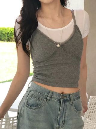Lepi Delicate Fit Simple Short Sleeve T-shirt