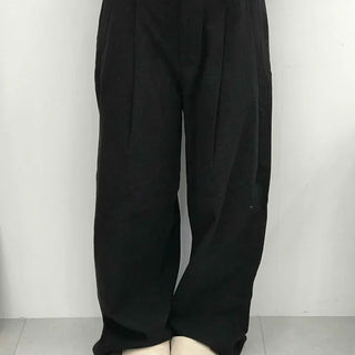 Tailored Pintuck Wide Slacks