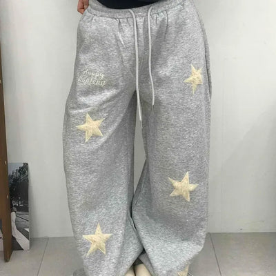 Cozy Star Loose Fit Jogger Pants
