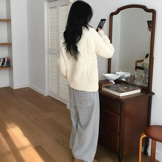 Soft Daily Semi Bootcut Fleece-Lined Training Pants