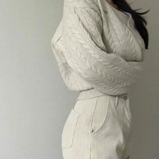 Soft Corduroy Fleece-Lined Mini Shorts