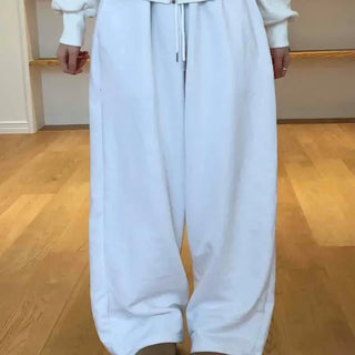 Plain Wide Jogger Training Pants