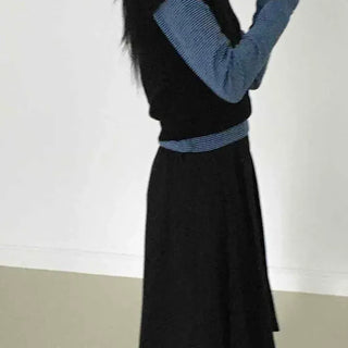 Angora Round Short Sleeve Knit