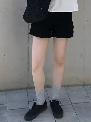 Theo A-line Cotton Shorts