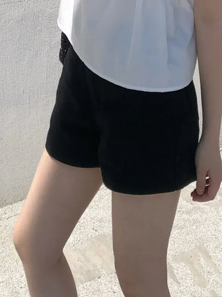 Theo A-line Cotton Shorts