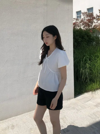 Theo A-line Cotton Shorts