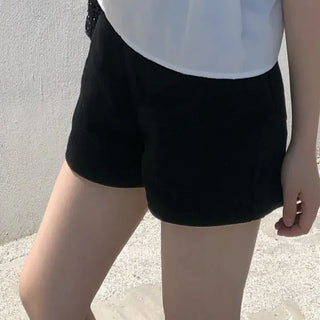 Theo A-line Cotton Shorts