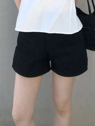 Theo A-line Cotton Shorts