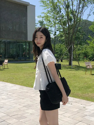 Theo A-line Cotton Shorts