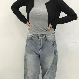 Daily Halter Neck Sleeveless Slim Fit Cropped Button Cardigan Set