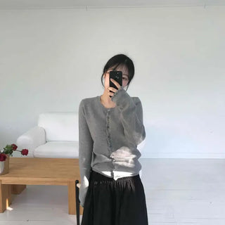 Simple Shirred Flare A-Line Midi Skirt