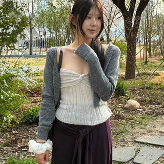 Fitted Plain Shirred Heart Neck Sleeveless