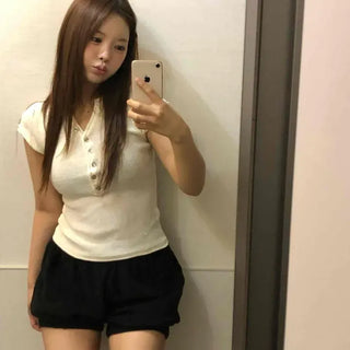 Loose-fit Short Casual Shorts