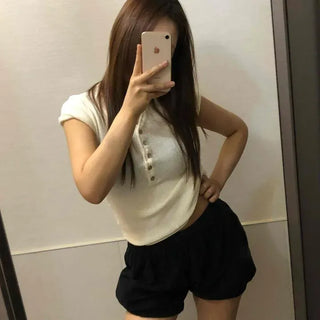 Loose-fit Short Casual Shorts