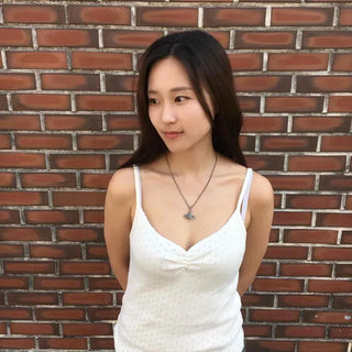 Slim Fit Plain Color Block Strap Sleeveless
