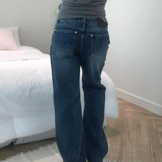 Regular Fit Washed Bootcut Casual Long Pants