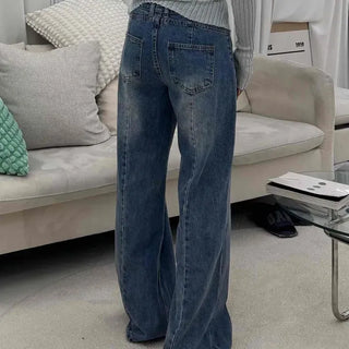 Luke Loose Fit Wide Casual Long Pants