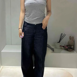 Slim Fit Plain Cross Strap Daily Sleeveless